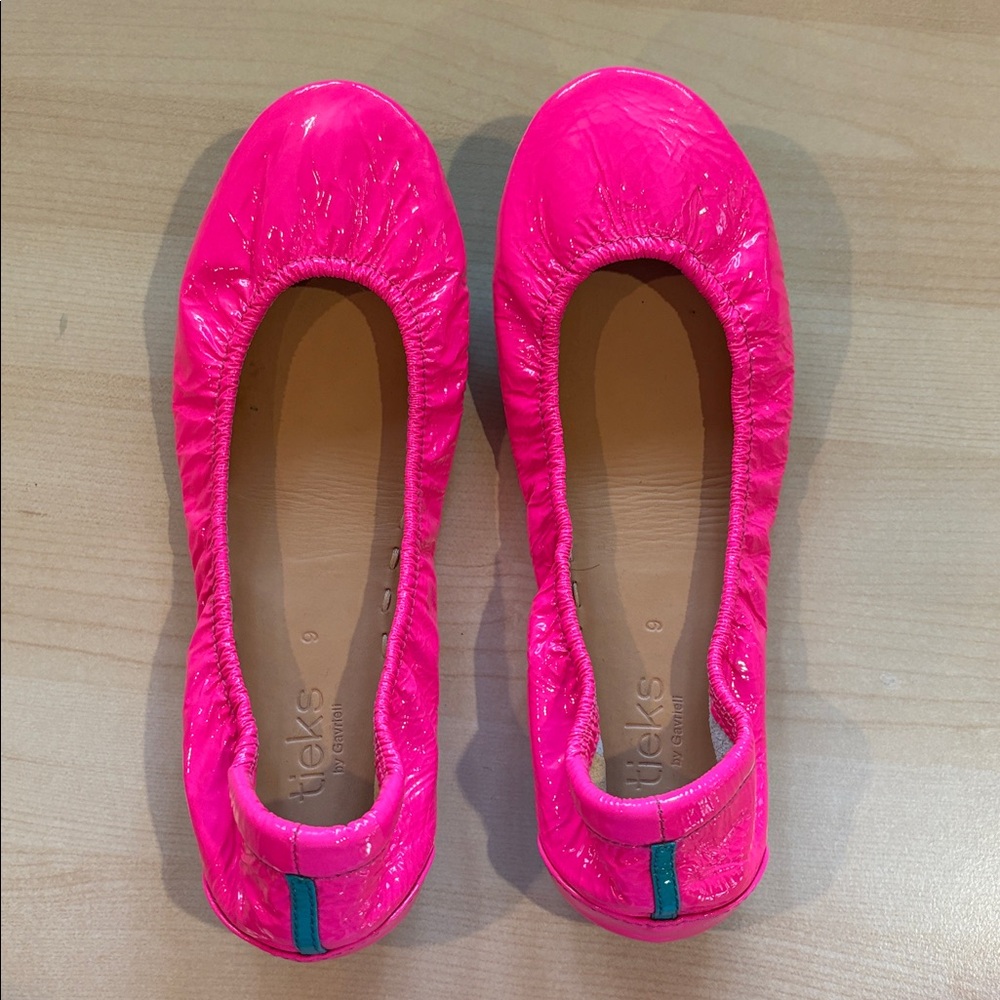 Tieks Hot Pink Ballet Flats